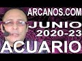 Video Horóscopo Semanal ACUARIO  del 31 Mayo al 6 Junio 2020 (Semana 2020-23) (Lectura del Tarot)