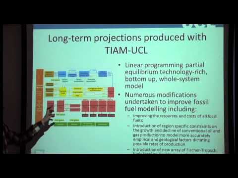UCL-Energy & UCL ISR breakfast seminar - Christophe McGlade
