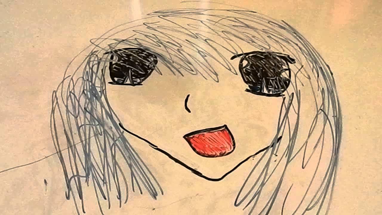 Ugly Whiteboard Drawing + I like Anime? + Me being weird :P - YouTube