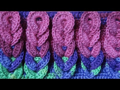 Как связать коврик из вытянутых петель Как связать коврик из вытянутых петель