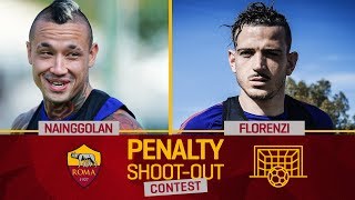 AS Roma Penalty Contest: Nainggolan v. Florenzi (Quarter-final 1)