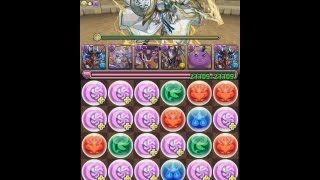 パズドラ「アテナ降臨！超地獄級」サタン12.25 pt