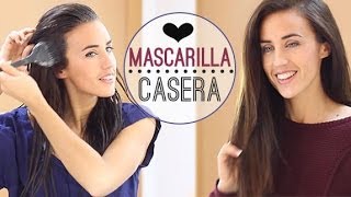 Mascarilla casera para cabello dañado