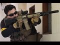 Airsoft War G&P M4, FN 5-7, War games England HD