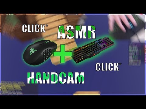 MOUSE & KEYBOARD SOUNDS | SKYWARS #6 ASMR | HANDCAM