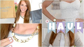 Frühlings HAUL 2014: Primark, Zara, H&M