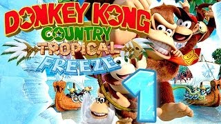 Let's Play Donkey Kong Country Tropical Freeze Part 1: Tropisches Frieren