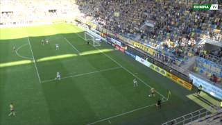 Bramki z meczu Arka Gdynia - Olimpia Grudziądz 1:1