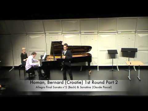 Homan, Bernard (Croatie) 1st Round Part 2