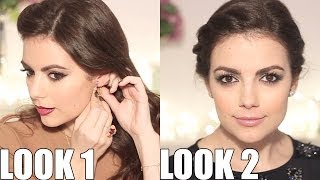 2 maquillajes fáciles para estas fiestas