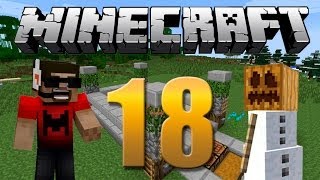 Farm de Melancia/Abóbora e bola de neve - Minecraft Em busca da casa automática #18