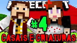 Casais e Criaturas - A DUNGEON GIGANTE! (c/ Miss) - #4 - Minecraft