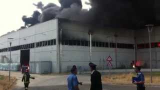 Incendio Sant'Apollinare Polimero Srl Rovigo