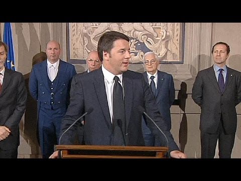 Matteo Renzi has formally accepted the mandate to form a new Italian government.

He will be the country\'s youngest prime minister leading a 16-minister cabinet half of whom will be women.

The centre-left Democratic Party leader is due to be sworn in formally on Saturday morning before a vote of confidence in parliament on Monday.

The 39-year-old will be the third prime minister to reach office without winning an election. It\'s reported he has spent several days negotiating with factions to fo...
READ MORE : http://www.euronews.com/2014/02/21/italy-s-prime-minister-designate-matteo-renzi-unveils-his-new-cabinet

euronews: the most watched news channel in Europe
Subscribe! http://eurone.ws/10ZCK4a

euronews is available in 14 languages: http://eurone.ws/17moBCU

In English:
Website: http://www.euronews.com/news
Facebook: http://www.facebook.com/euronews
Twitter: http://twitter.com/euronews
Google+: http://google.com/+euronews
VKontakte: http://vk.com/en.euronews