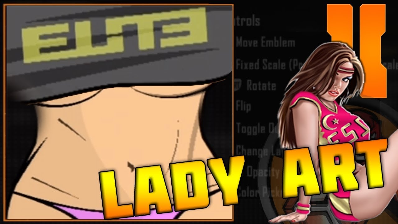 Black Ops 2 (BO2) Hot Sexy Girl Emblem / Playercard - YouTube