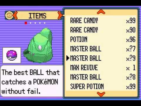 pokemon emerald vba gameshark codes - YouTube