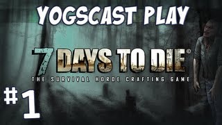 7 Days to Die - Zombie Minecraft - Part 1 - How To Survive The First Night