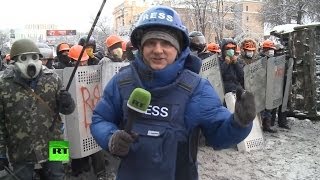 боевики евромайдана в Киеве продолжают вооружаться