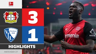 BAYER 04 LEVERKUSEN — VFL BOCHUM 1848 | Highlights | MD27 – BL 24/25