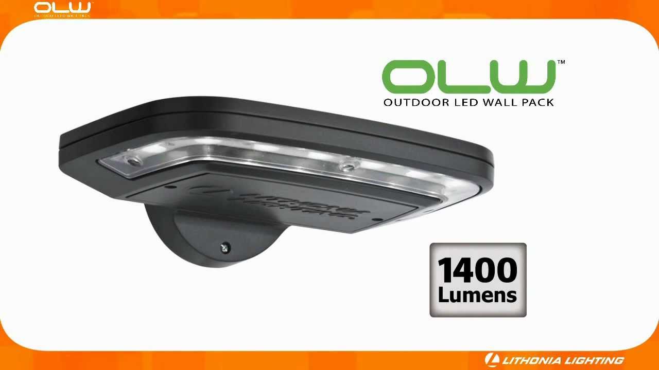 LED Outdoor Lighting: OLW Outdoor LED Wall Pack - YouTube