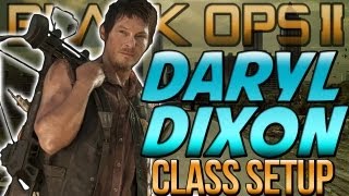 BO2 "DARYL DIXON" - Class Setup "THE WALKING DEAD" (Black Ops 2) "Call of Duty"