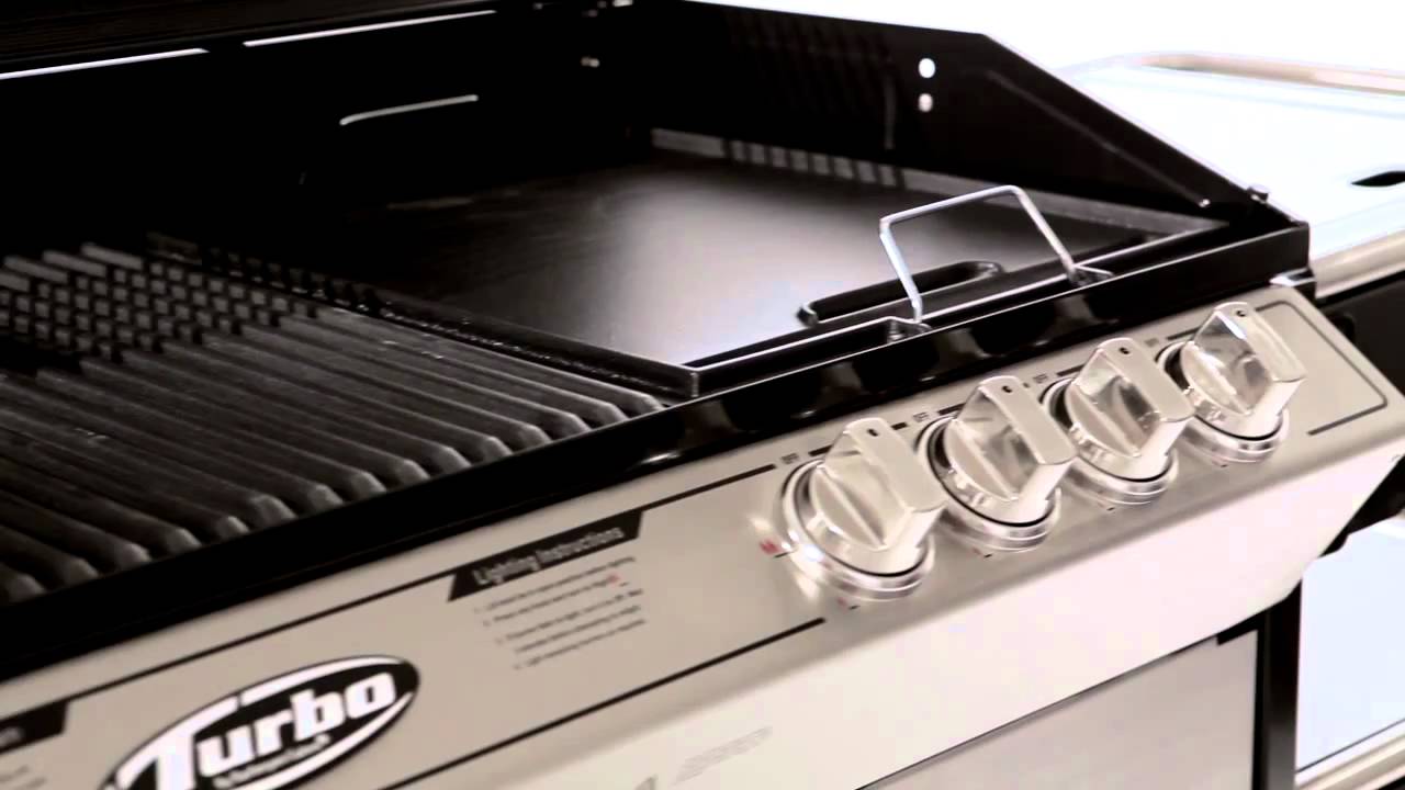 Barbeques Galore Turbo Classic 4 Burner YouTube