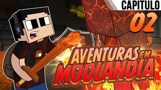 Minecraft: Aventuras en Modlandia Ep. 2 "Una voz de Ultratumba!!"