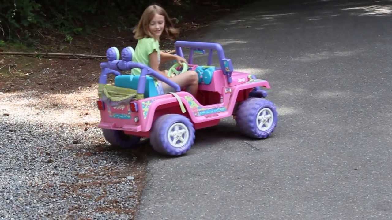 12v to 18v conversion power wheels barbie jeep YouTube