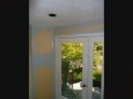 Interior painting job.