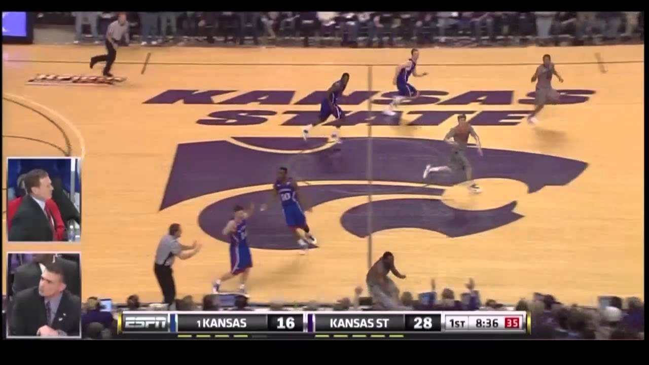 2011 KState vs KU Basketball1st Half YouTube
