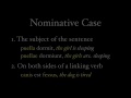 Latin's Case System
