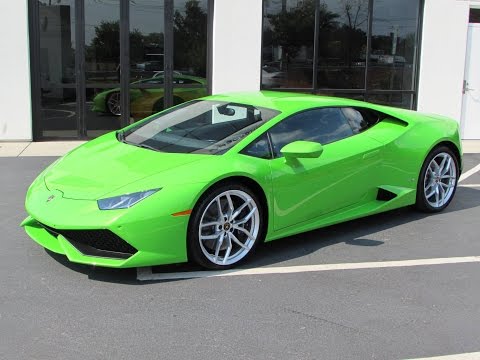 2015 Lamborghini Huracn LP610-4 Start Up, Test Drive, Racing Exhaust Demo, and In Depth Review