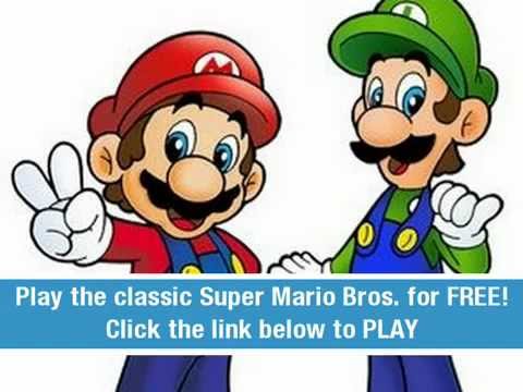 Bored? Play a game - 100% Free - Classic Super Mario Brothers & more