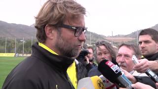 Jürgen Klopp zum Spiel MSV-BVB