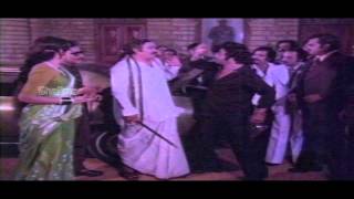 Circus Ramudu Movie 1980  Comedy Scene Of NTR Acting Like Mad Person