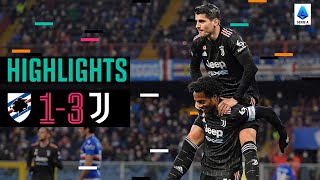 Sampdoria 1-3 Juventus | Morata double helps secure Marassi win! | Serie A Highlights