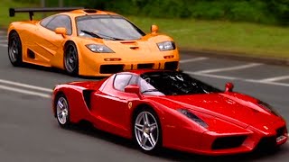 Ferrari Enzo vs McLaren F1 - Fifth Gear