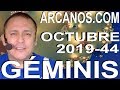 Video Horscopo Semanal GMINIS  del 27 Octubre al 2 Noviembre 2019 (Semana 2019-44) (Lectura del Tarot)