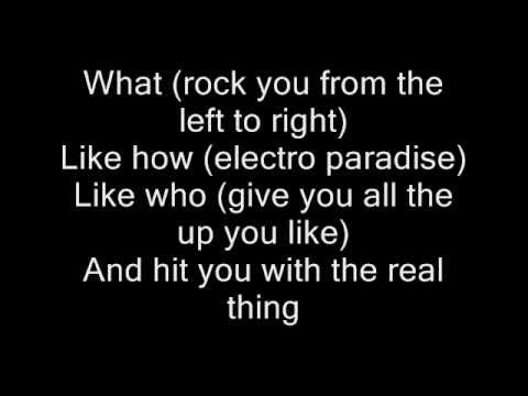 hit you with the real thing (Lyrics) westlife