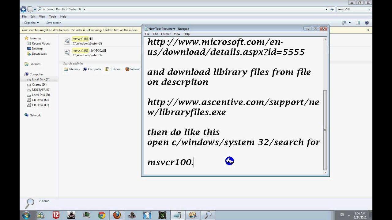 msvcr100.dll download microsoft