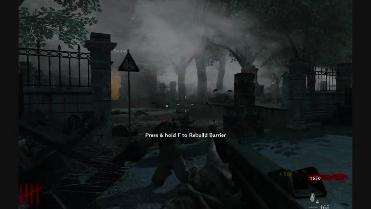 Call of Duty WaW Nazi Zombie Map - FRU Church - YouTube