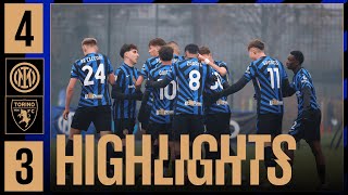 DE PIERI, SPINACCÈ E MOTTA 🤩? | INTER 4-3 TORINO | HIGHLIGHTS UNDER 20 | PRIMAVERA 1 2024/202⚽⚫🔵??