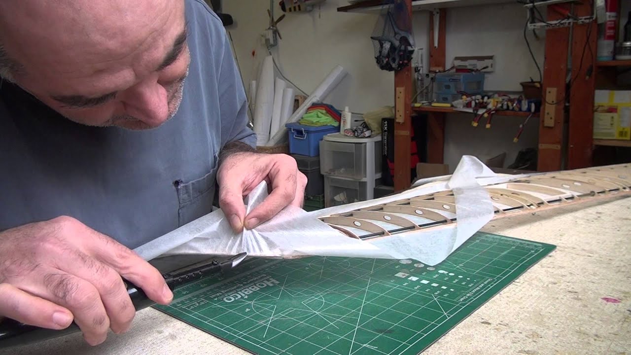 Covering a Wing With Polyspan YouTube