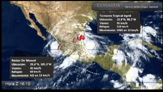 16 de septiembre de 2013 Pronóstico del Tiempo