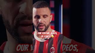 Kyle Walker and the 𝐭𝐫𝐮𝐞???? reason for joining AC Mi😜an ?? | #shorts