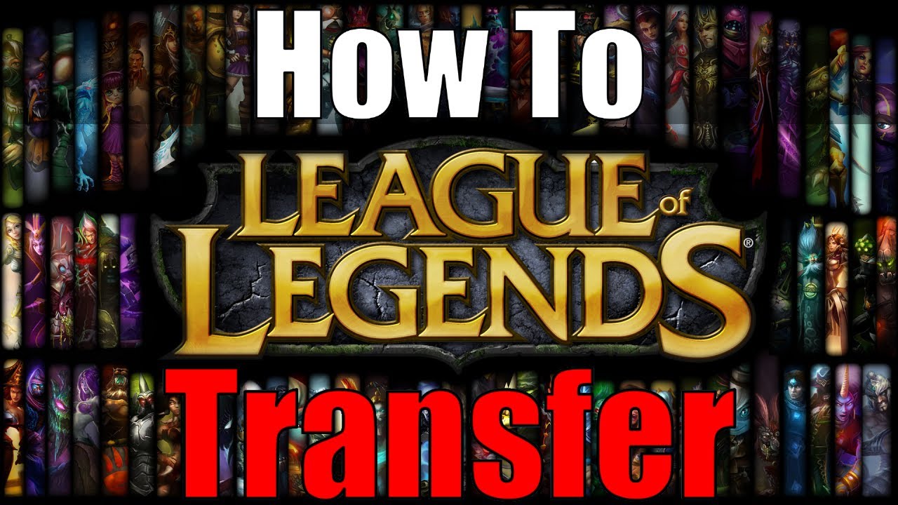 Guides For Dummies - How To Transfer Servers (League of Legends) - YouTube