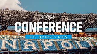 LIVE | La conferenza stampa del Barcellona alla vigilia del match di Champions League