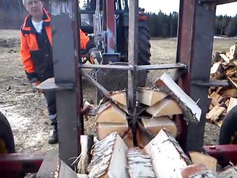 Homemade Log Splitter
