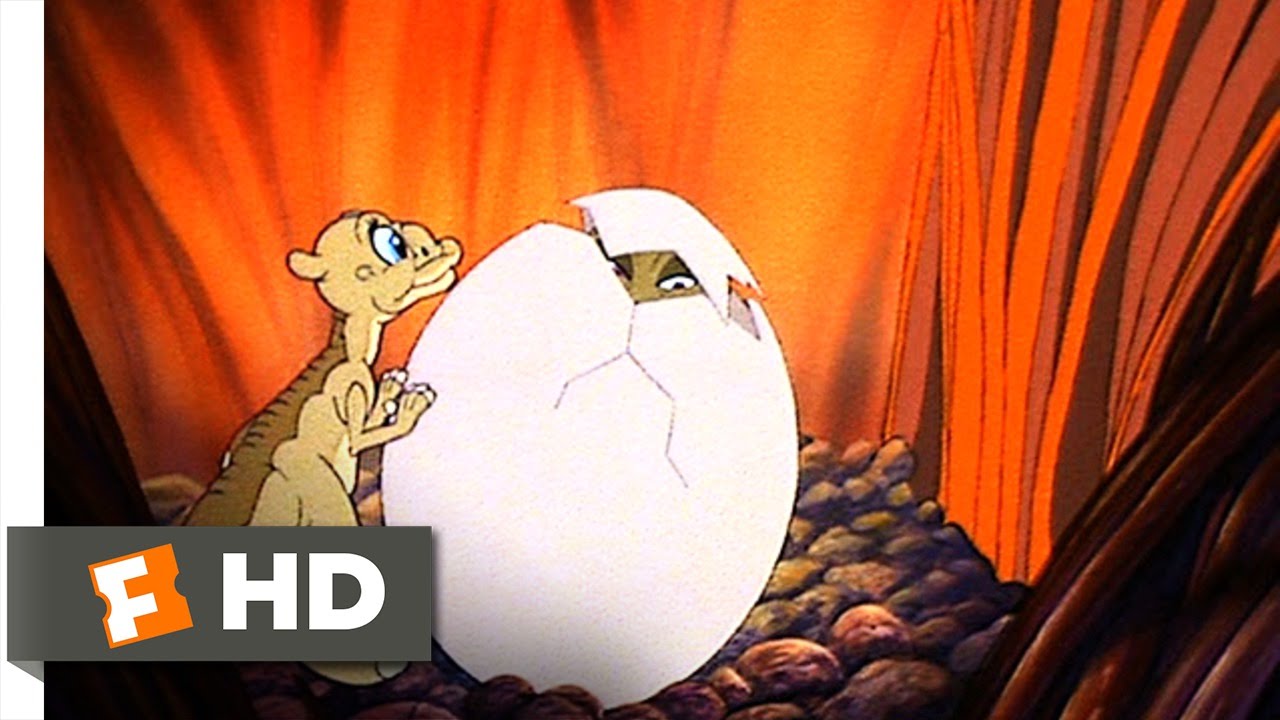 The Land Before Time (6/10) Movie CLIP - The Friends Find Spike (1988