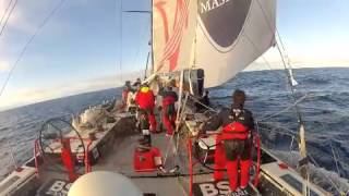 Soldini Maserati Transpac: Strambata